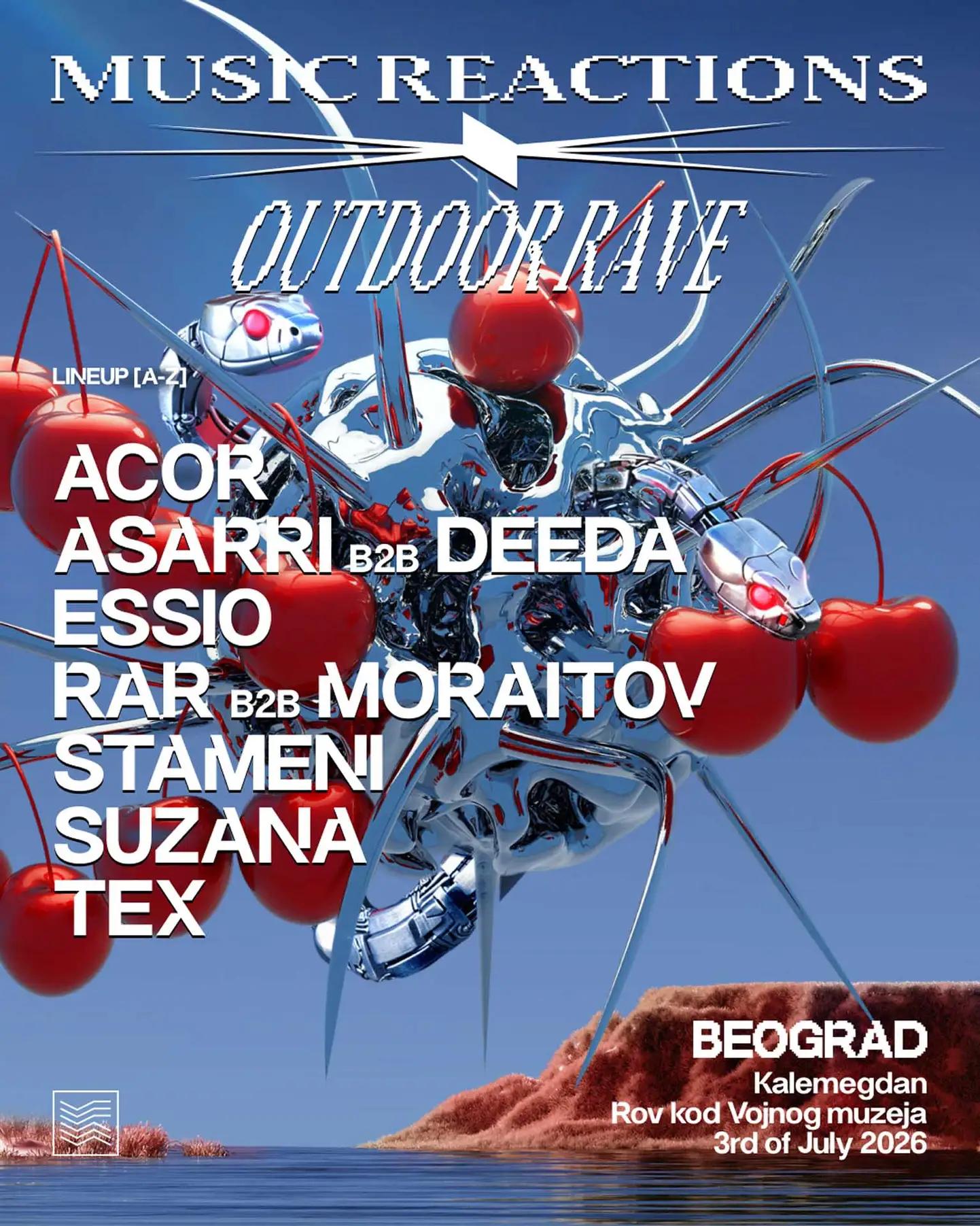 Slika za Music Reactions Outdoor Rave July