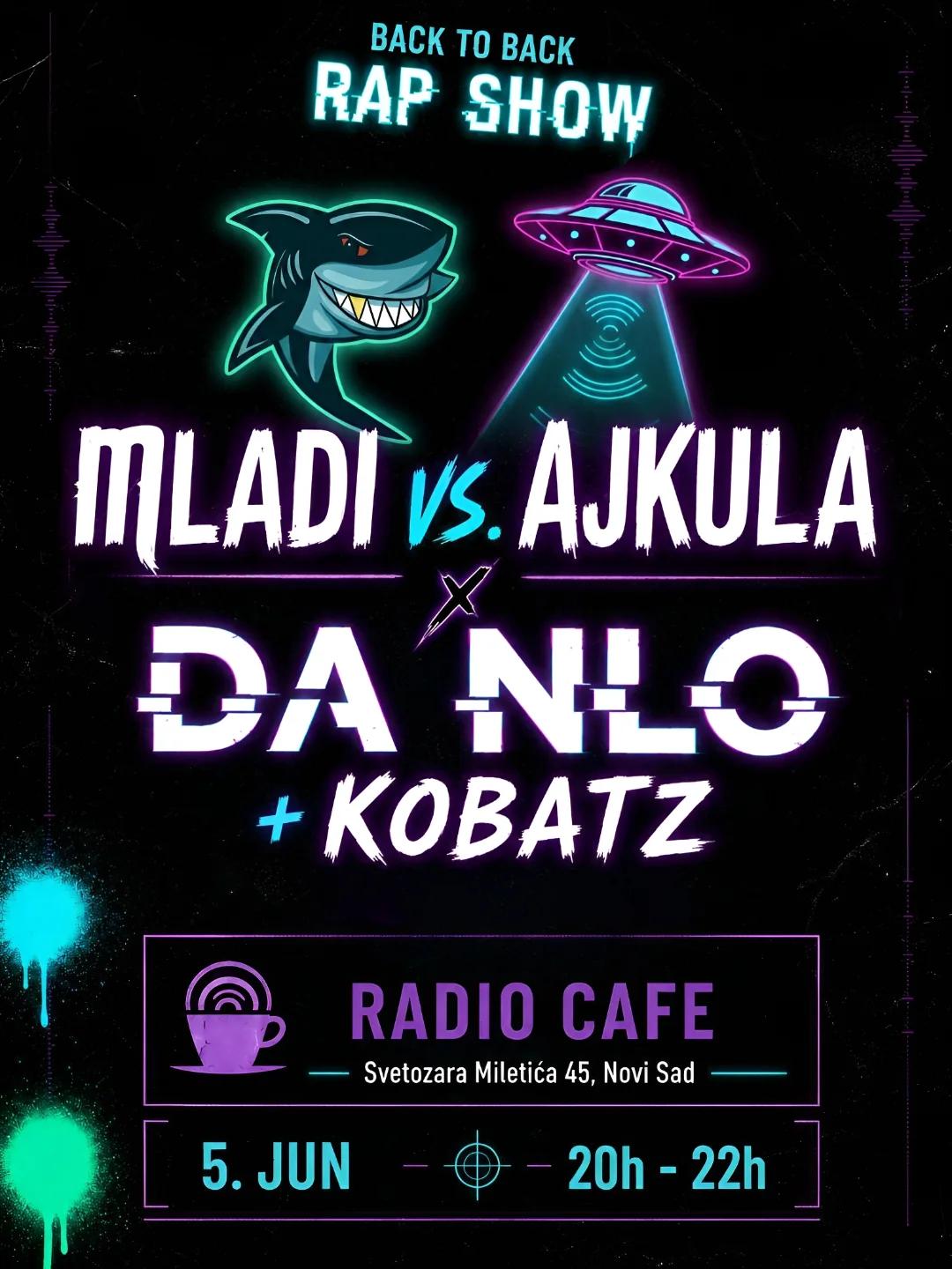 Slika za Mladi vs. Ajkula i Da NLO