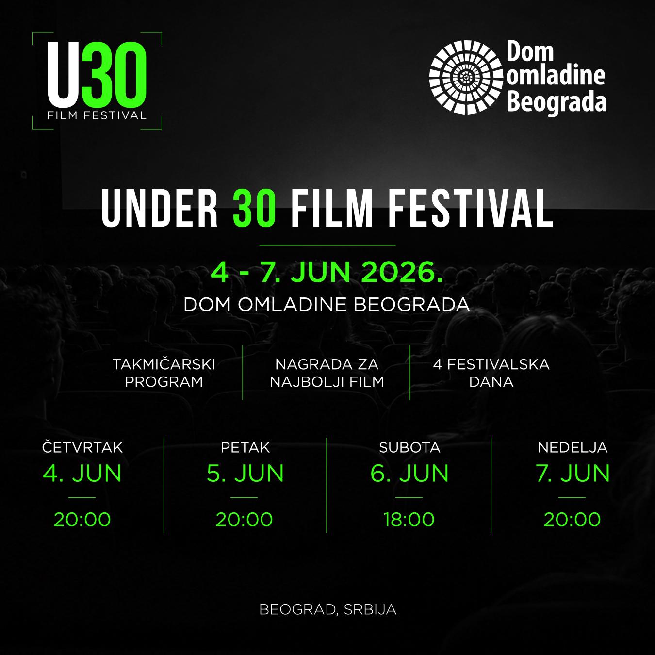 Slika za Under 30 Film Festival