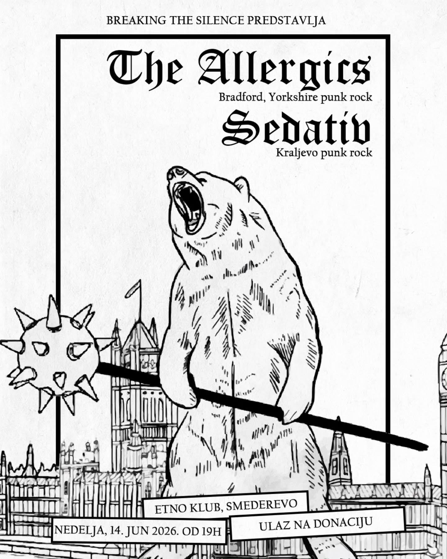 Slika za The Allergics (GB) + Sedativ