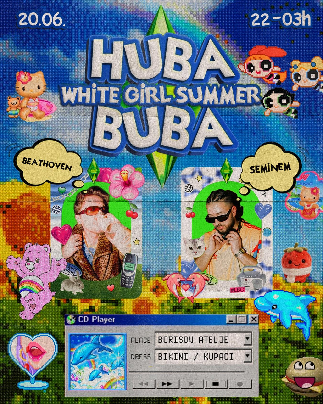 Slika za HUBA BUBA: WHITE GIRL SUMMER