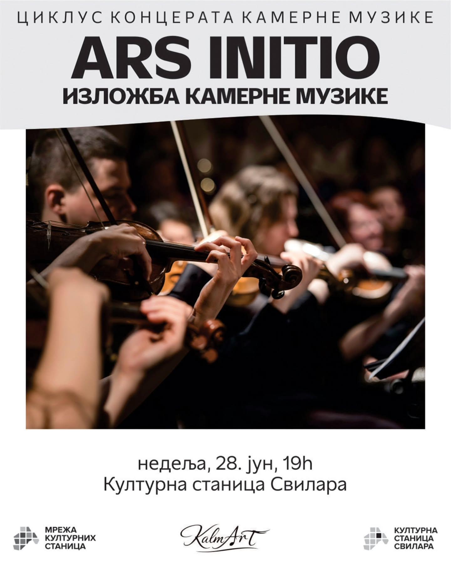 Slika za Ars Initio: Izložba kamerne muzike