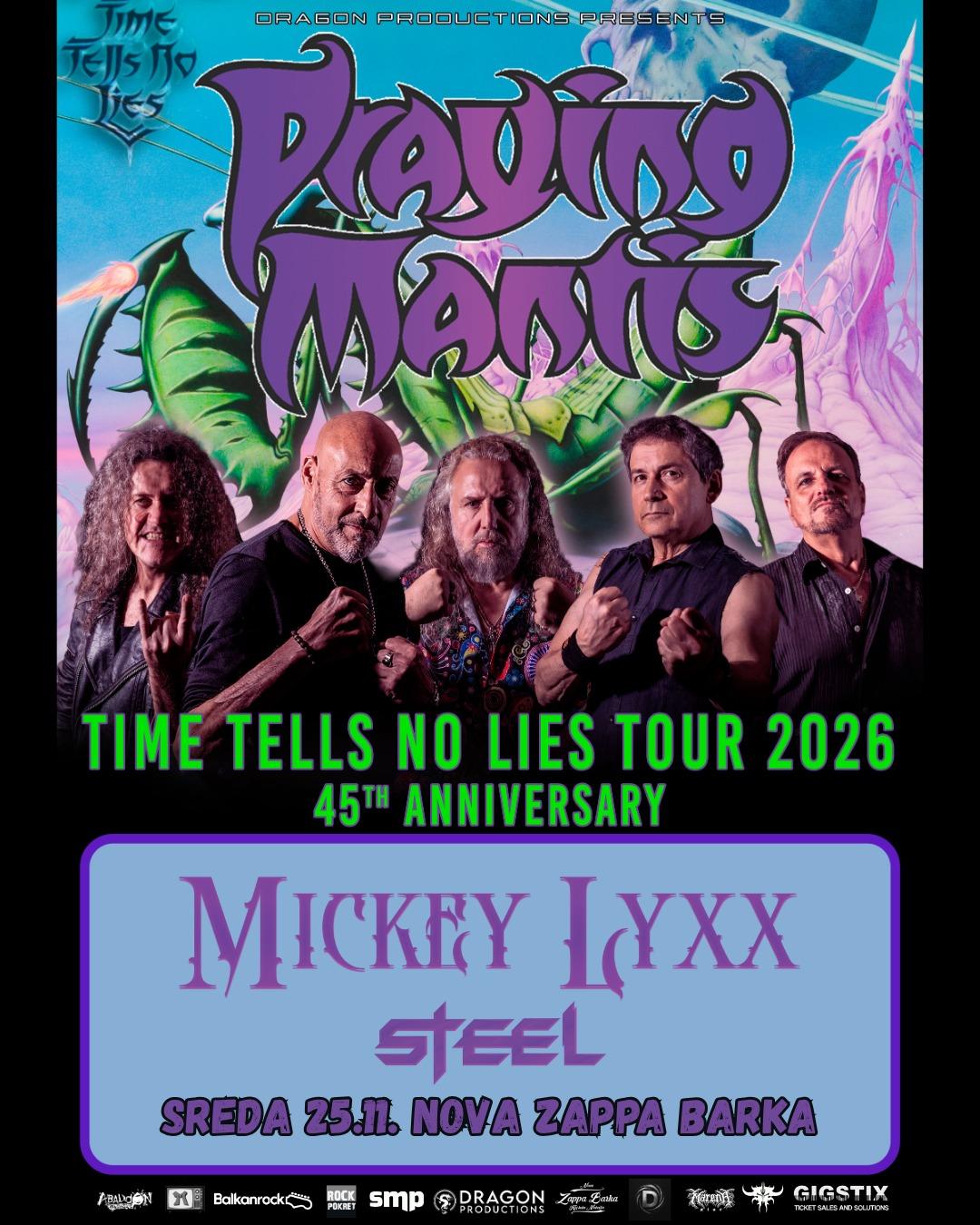 Slika za Praying Mantis (UK) + Mickey Lyxx + Steel