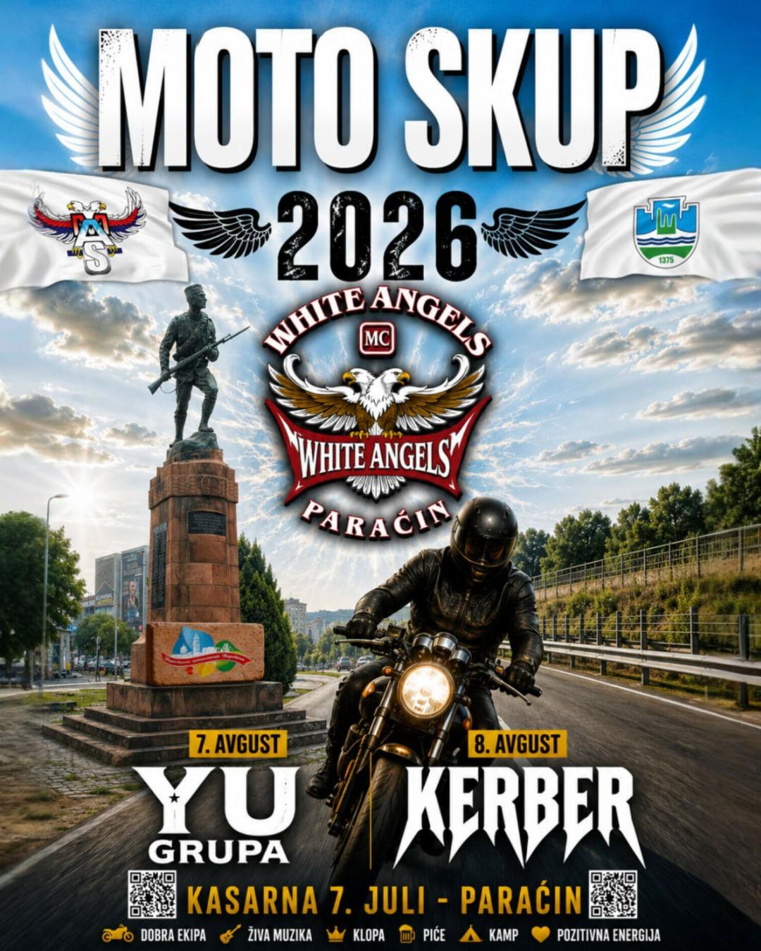 Slika za Moto skup 2026 | MC White Angels