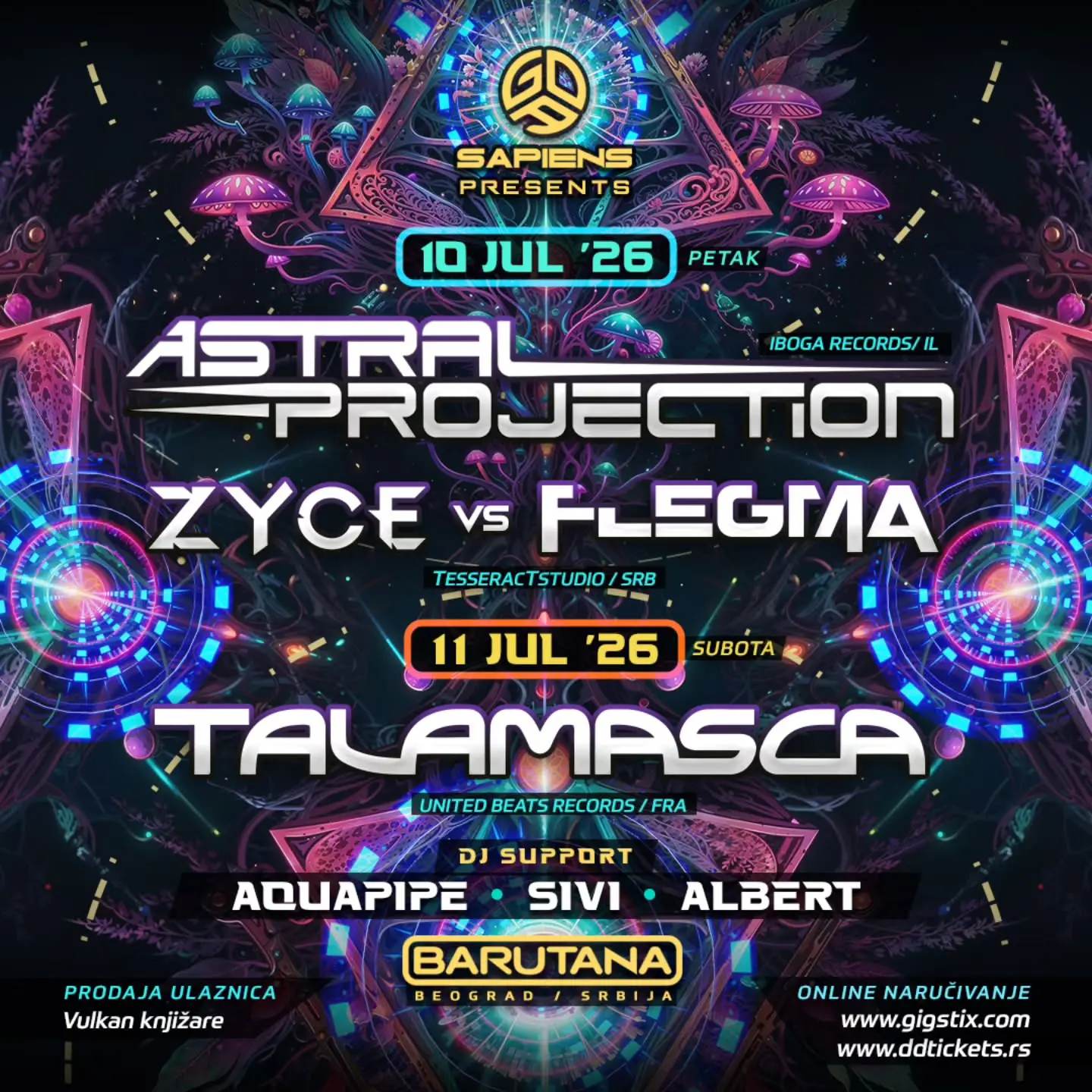 Slika za Talamasca (FR) & Astral Projection (IL)