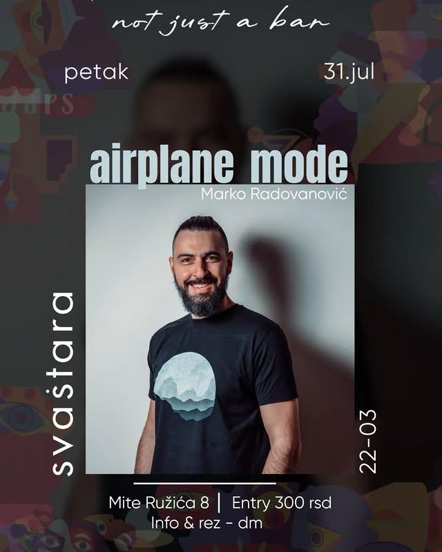 Slika za Airplane Mode: Marko Radovanović