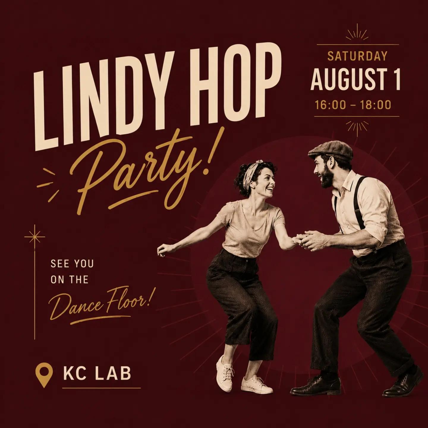 Slika za Lindy Hop Party!