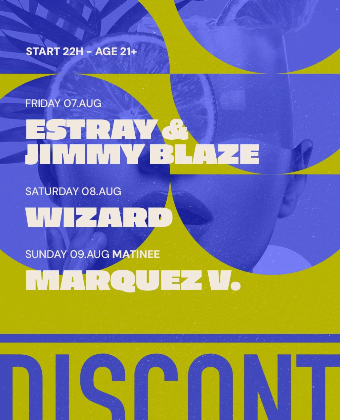 Slika za Estray, Jimmy Blaze, Wizard, Marquez V.