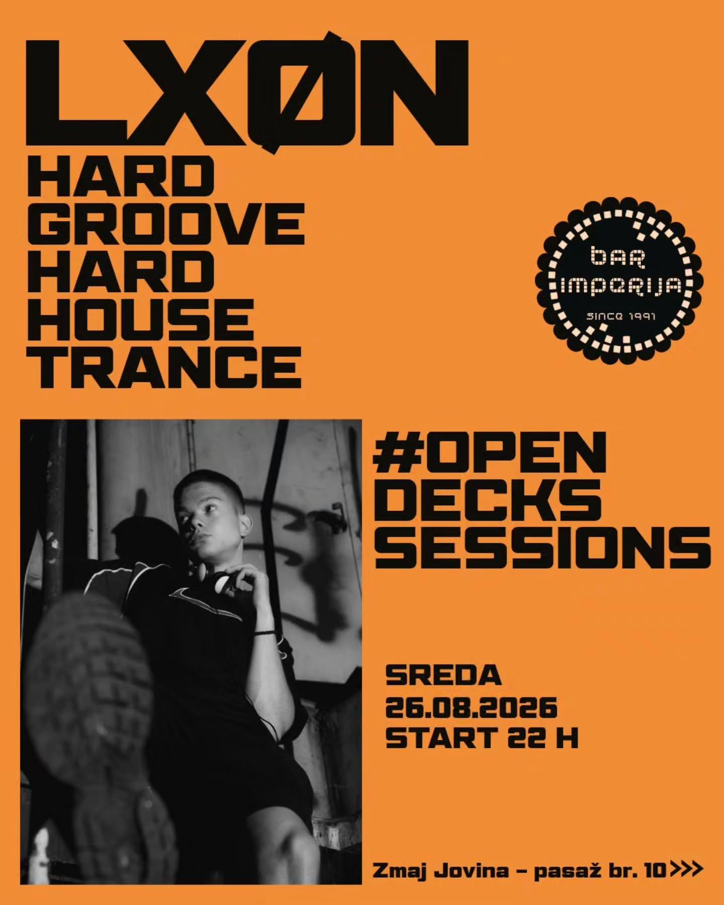 Slika za Open decks sessions: LXØN