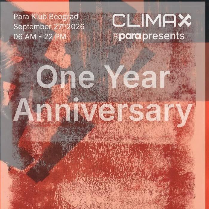 Slika za CLIMAX One Year Anniversary
