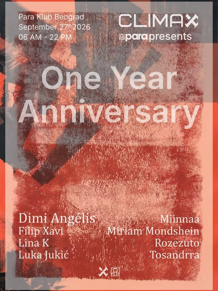 Slika za CLIMAX One Year Anniversary