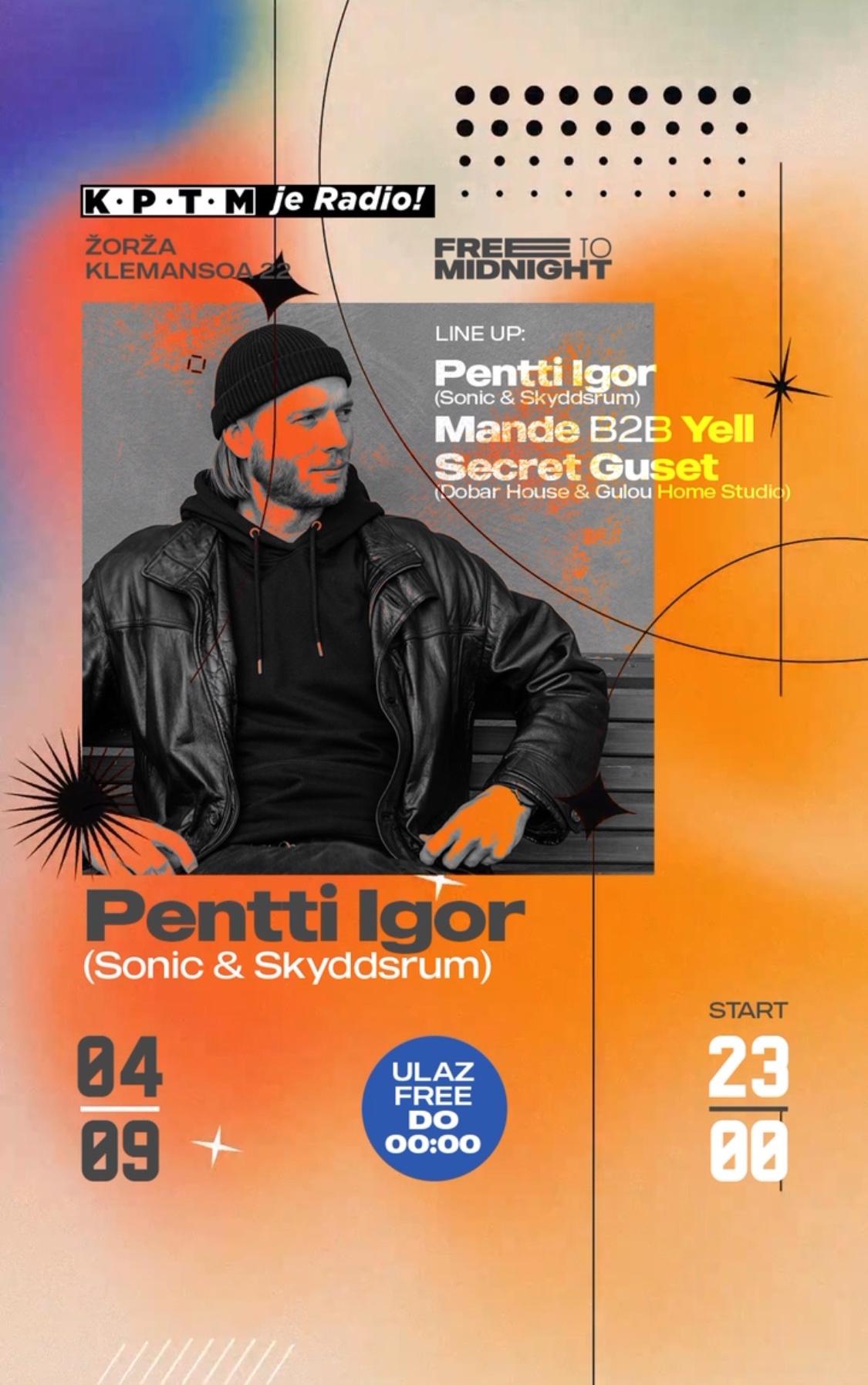 Slika za Pentti Igor (SE/FI), Mande b2b Yell