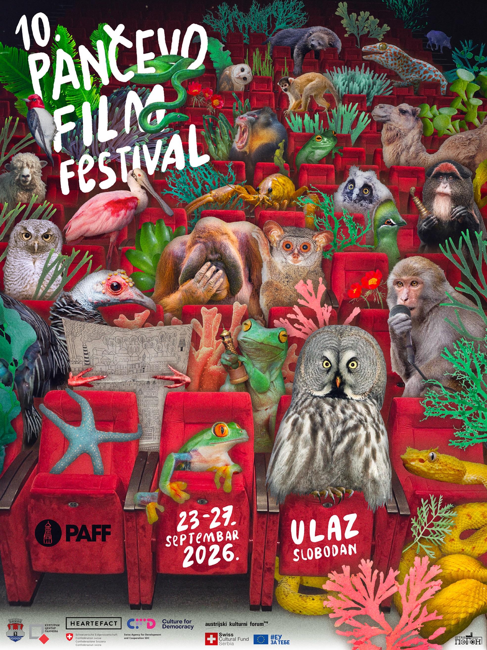 Slika za 10. PAFF - Pančevo Film Festival 2026