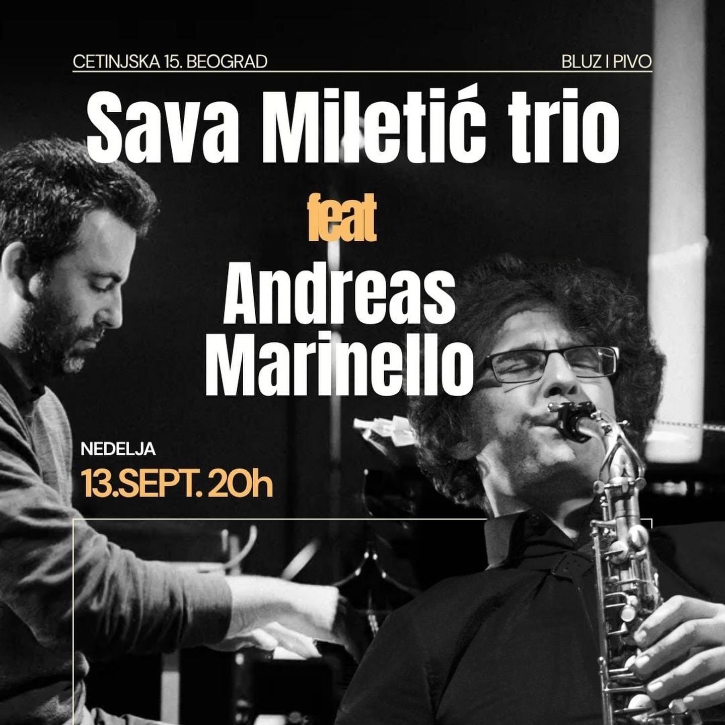 Slika za Sava Miletić Trio feat. Andreas Marinello