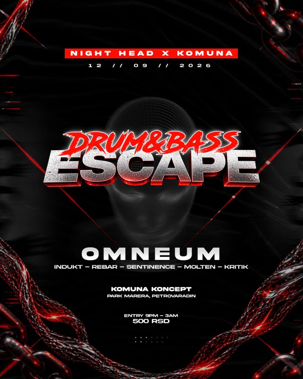 Slika za Nighthead x Komuna: ESCAPE - Omneum