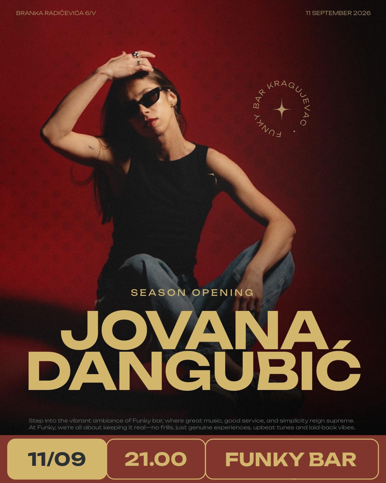 Slika za Season Opening: Jovana Dangubić
