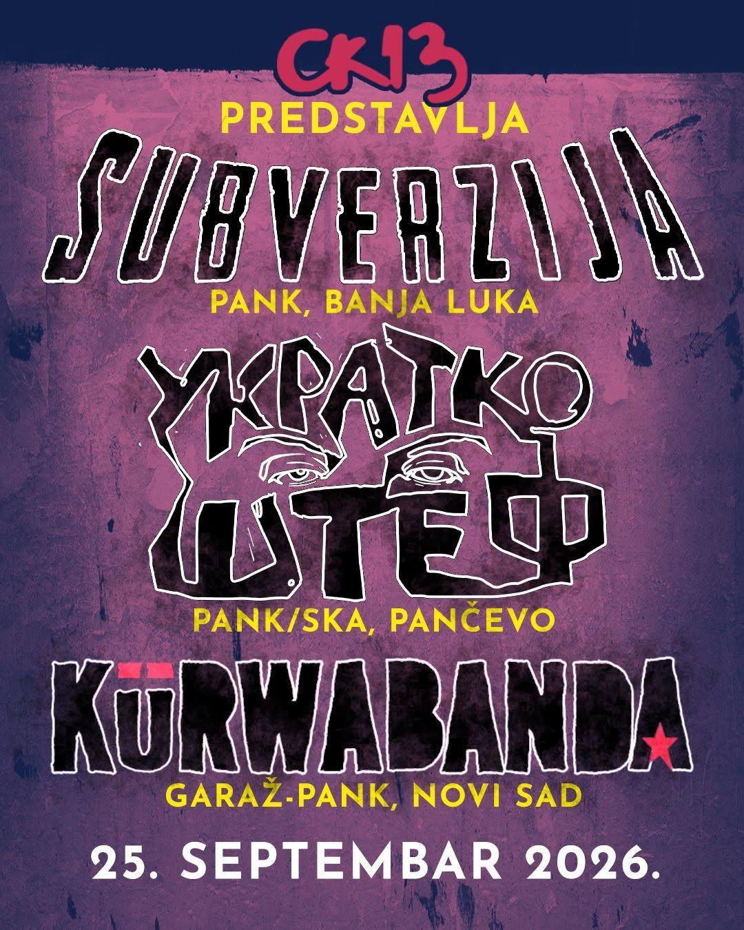 Slika za Ukratko štef, Subverzija, Kürwabanda