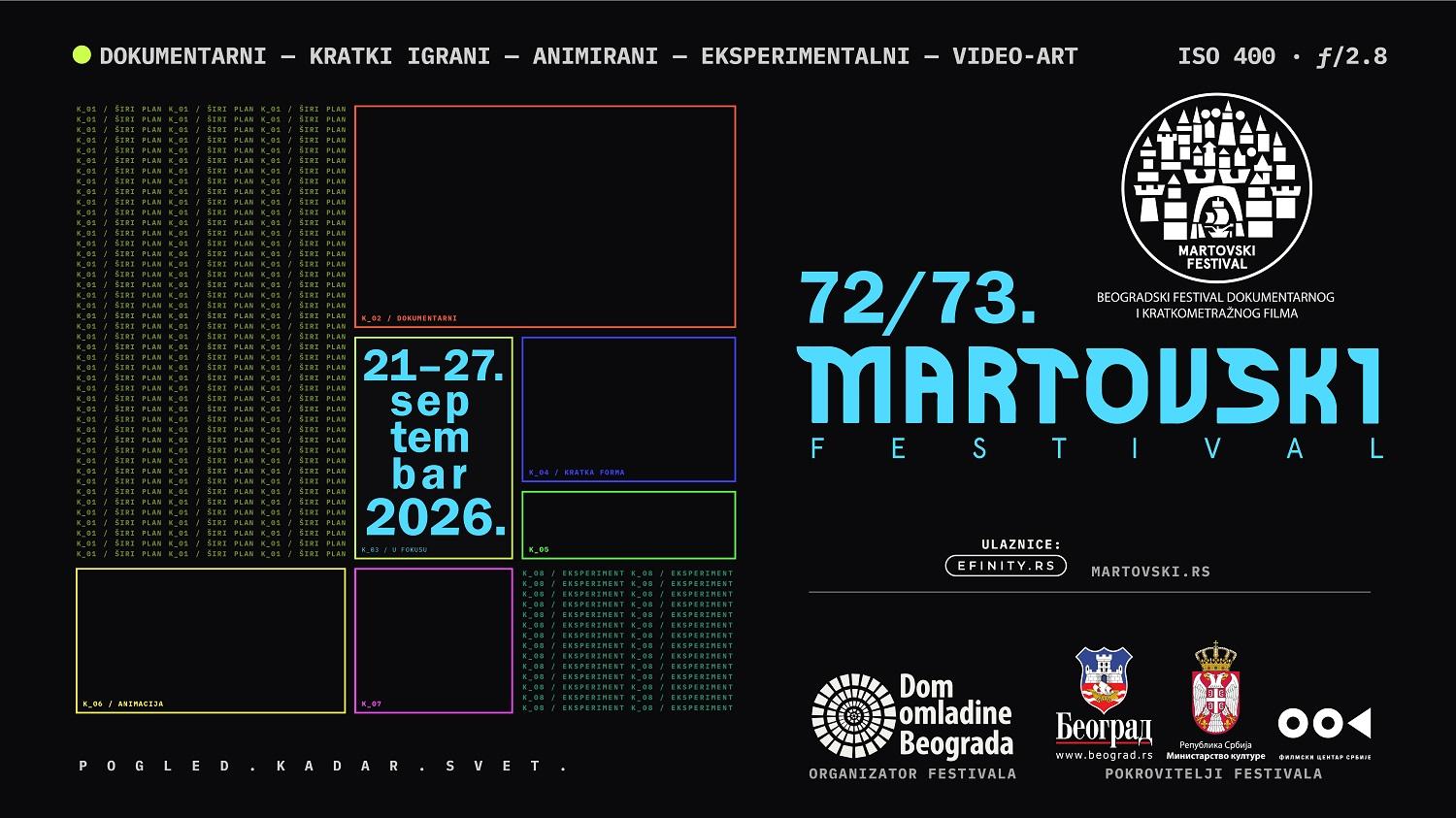 Slika za 72/73. Martovski festival