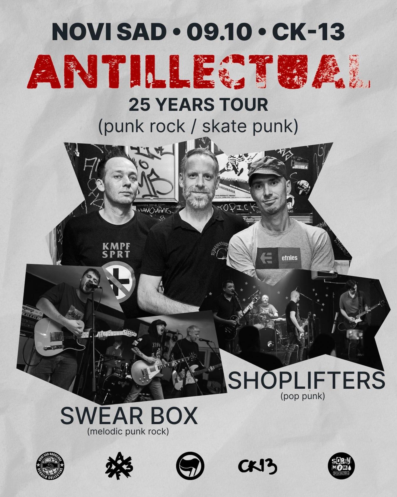 Slika za Antillectual (NL) / Shoplifters / Swear Box
