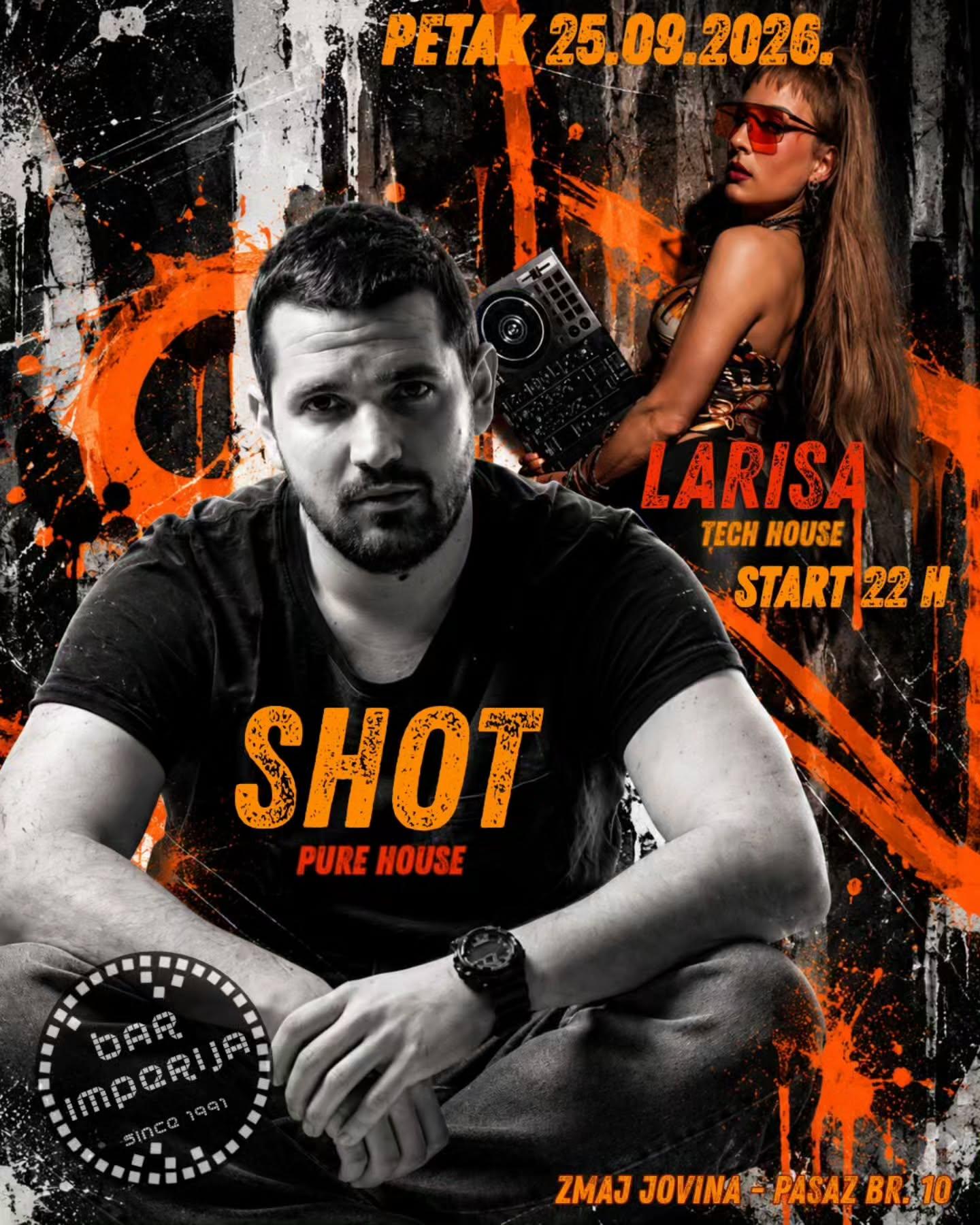 Slika za Larisa, Shot