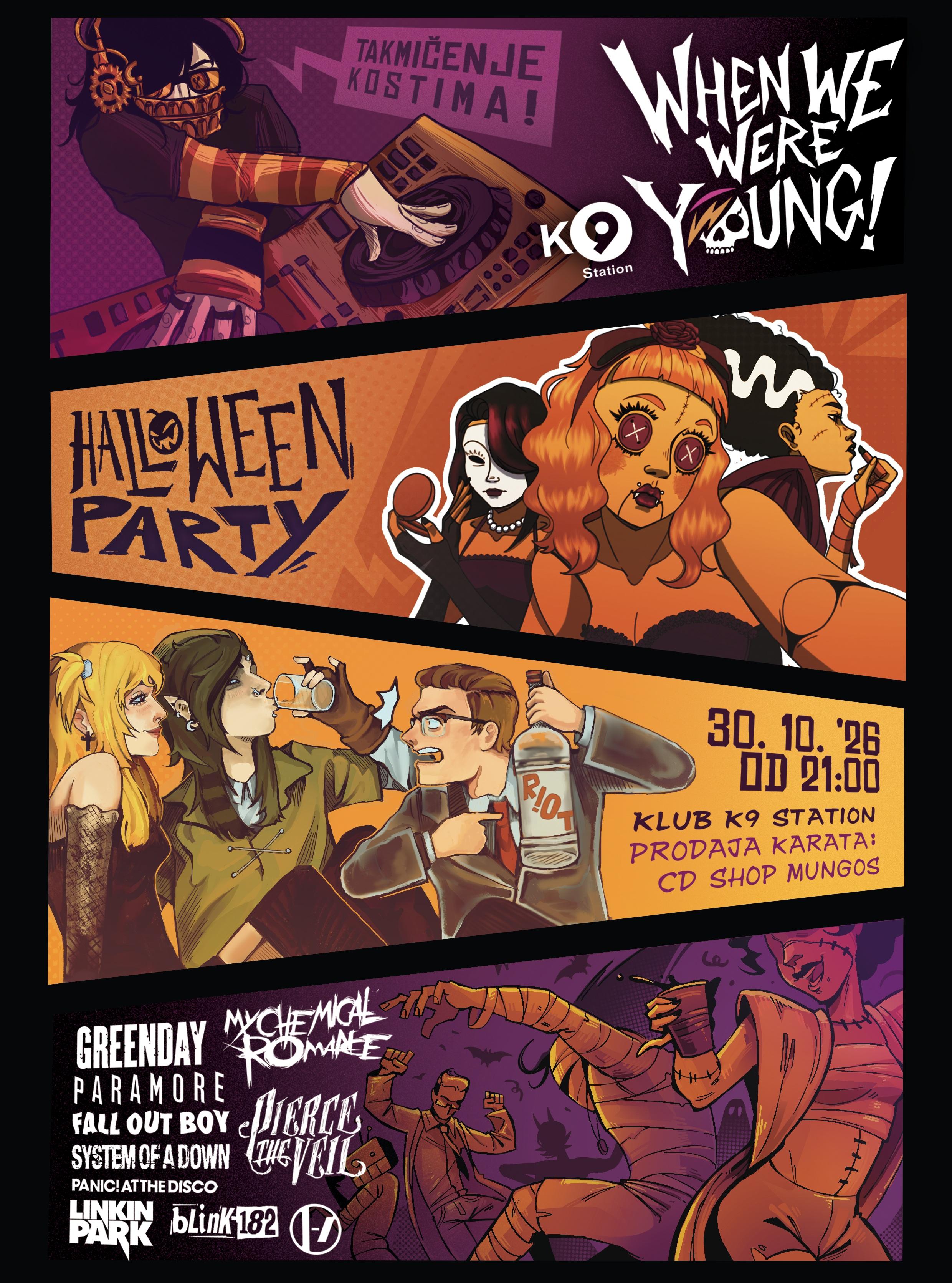 Slika za When We Were Young! Halloween Party