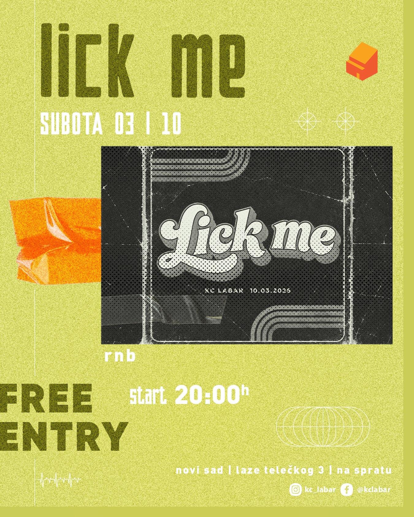 Slika za Lick Me (Fich & F. Grujić)
