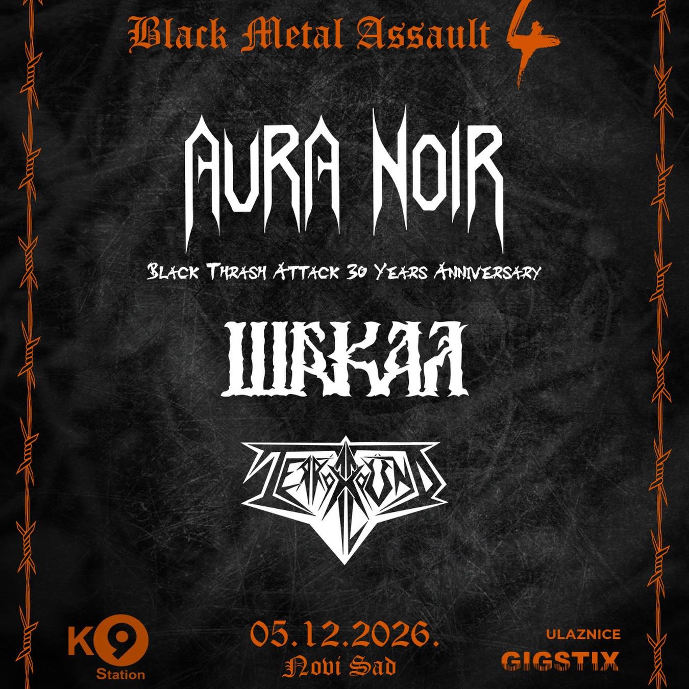 Slika za Aura Noir (NOR) + Šakal + Terrorbound