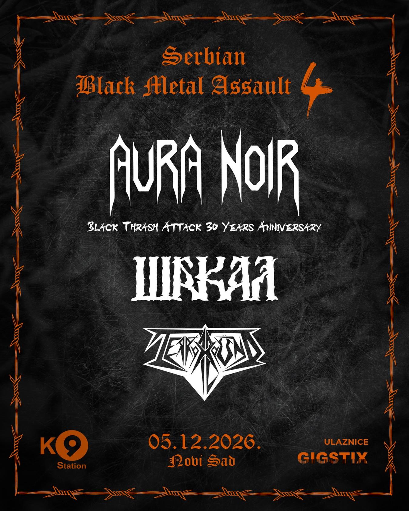 Slika za Aura Noir (NOR) + Šakal + Terrorbound