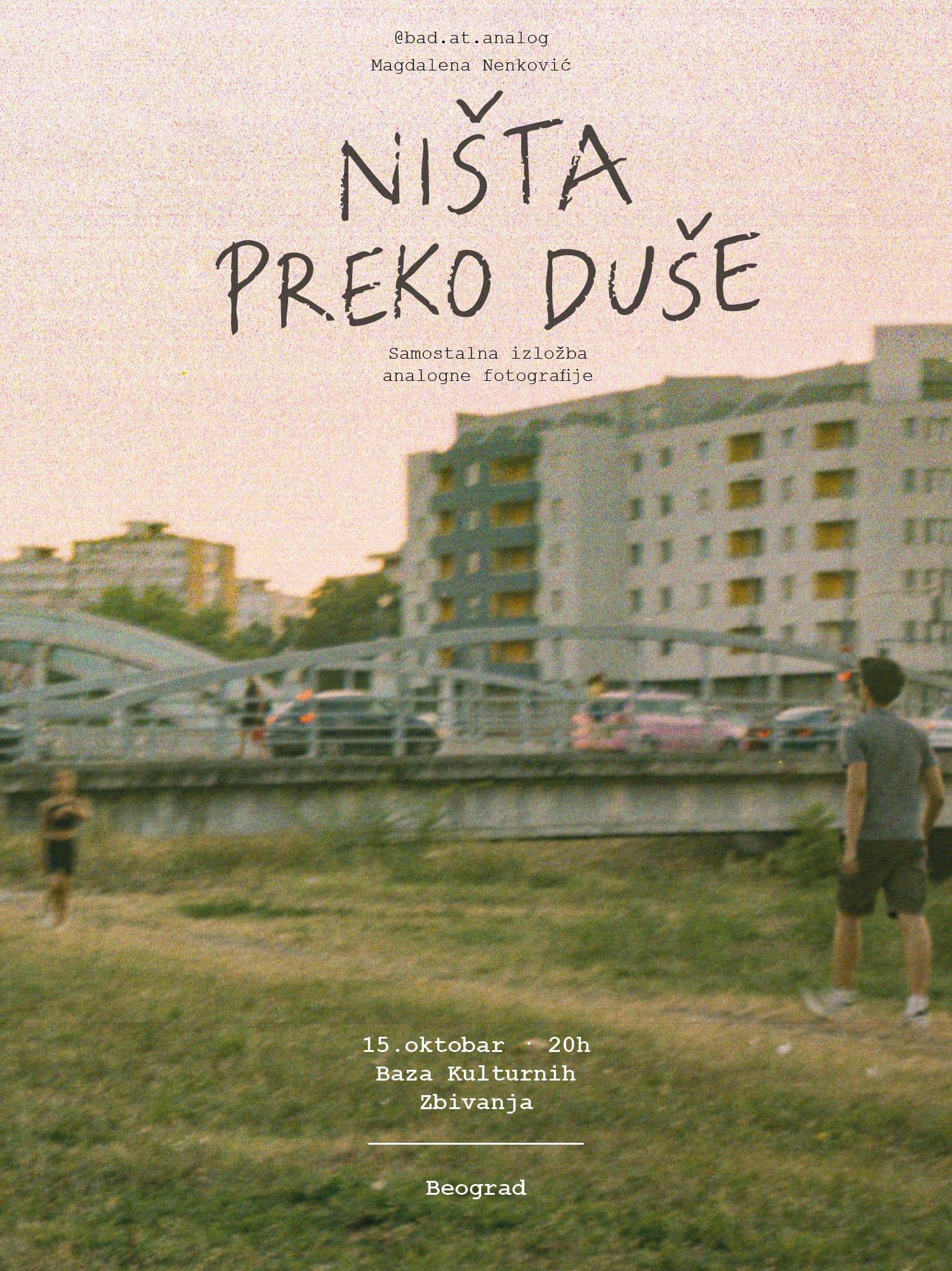 Slika za Ništa preko duše: Magdalena Nenković