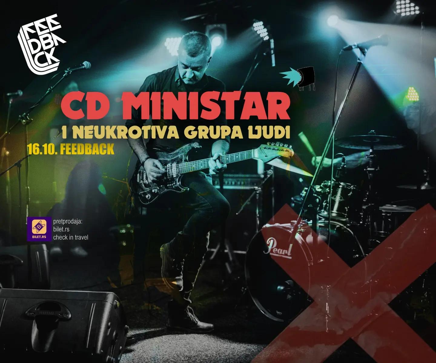 Slika za CD Ministar i Neukrotiva grupa ljudi