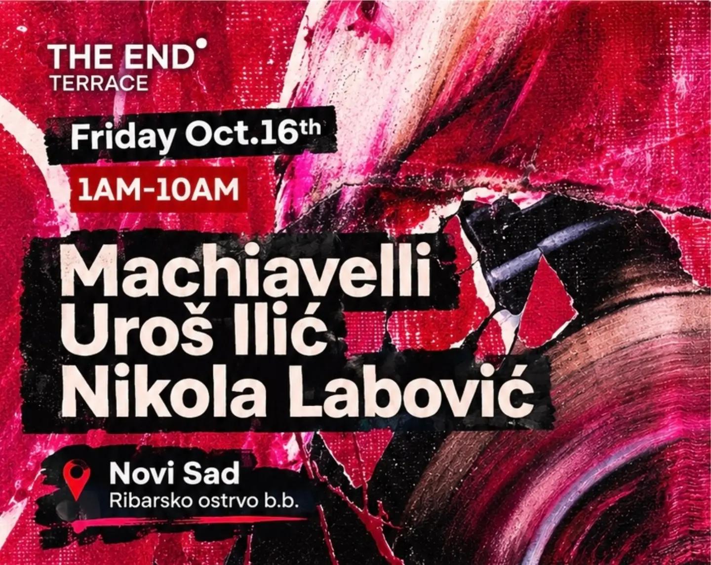 Slika za Machiavelli, Uroš Ilić, Nikola Labović