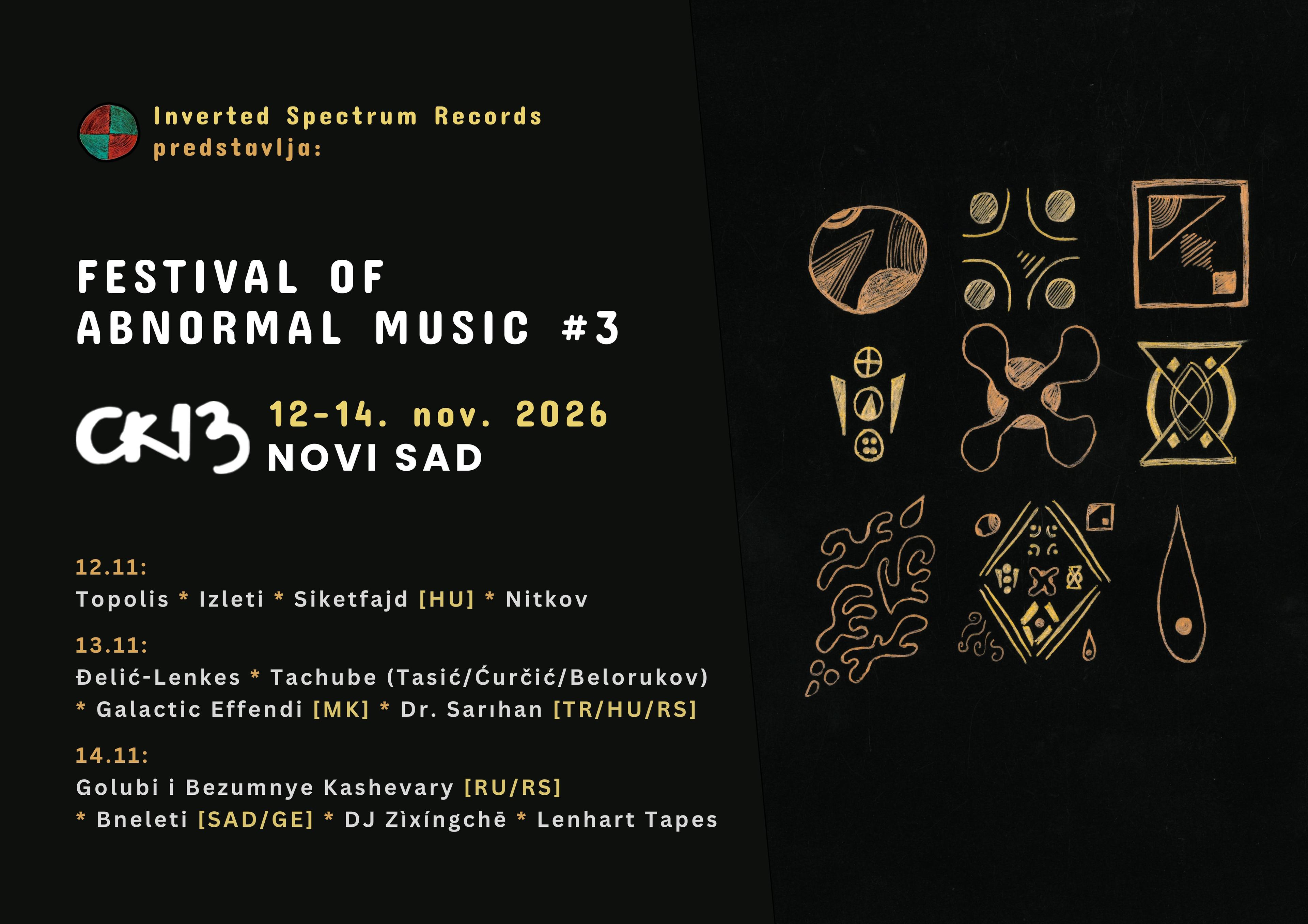 Slika za Festival of Abnormal Music #3