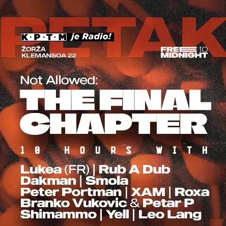 Slika za Not Allowed: The Final Chapter