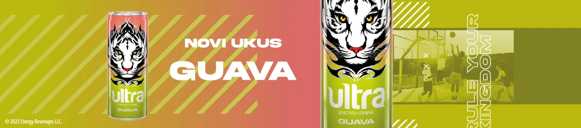 Novi ukus - Guava - Ultra energy drink