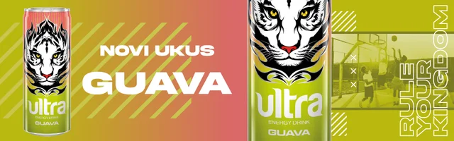 Novi ukus - Guava - Ultra energy drink